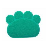 PVC Paw Shaped Bowl Mat