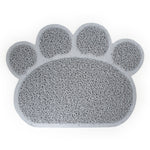 PVC Paw Shaped Bowl Mat