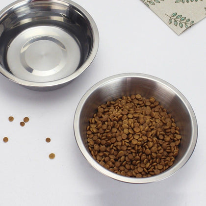 Stainless Steel Feed Bowl